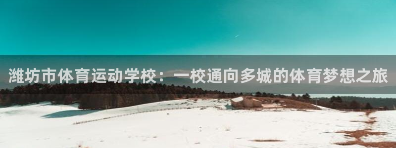 oety欧亿体育官网下载招商:潍坊市体育运动学校:一校通向多