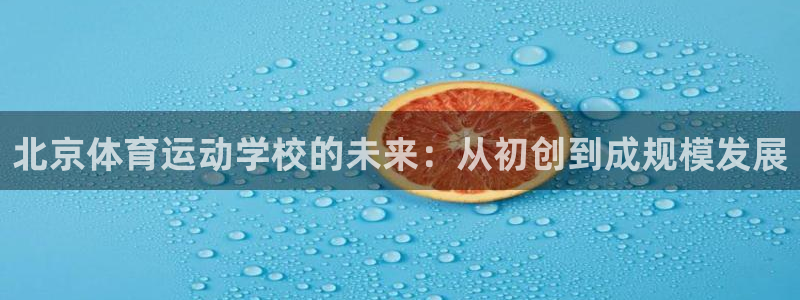 oety欧亿体育官网下载娱乐:北京体育运动学校的未来:从初创